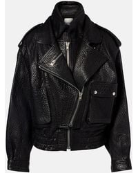 Isabel Marant - Bikerjacke Aneli Aus Leder - Lyst