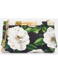 Dolce & Gabbana - Clutch Marlene Aus Brokat - Lyst