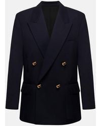 Bottega Veneta - Double-breasted Wool Blazer - Lyst