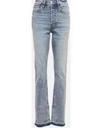 RE/DONE - Jean bootcut 70s a taille haute - Lyst