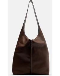 The Row - Schultertasche Bindle Medium Aus Leder - Lyst