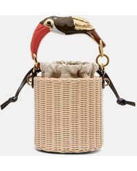 Chloé - Tropicus Wicker Bucket Bag - Lyst