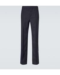 Gucci - Pantalon Droit Gg A Taille Mi-Haute - Lyst