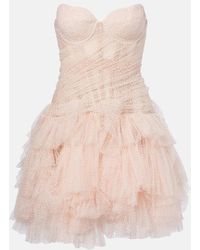 Maria Lucia Hohan - Dewi Ruffled Minidress - Lyst
