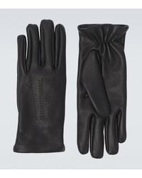 Lardini - Leather Gloves - Lyst