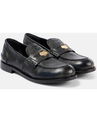 Miu Miu - Mocasines Penny De Piel - Lyst