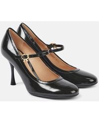 Gianvito Rossi - Carla 85 Patent Leather Mary Jane Pumps - Lyst