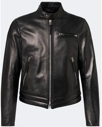 Tom Ford - Leather Biker Jacket - Lyst