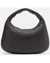 Bottega Veneta - Veneta Intrecciato Medium Shoulder Bag - Lyst