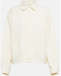Co. - Giacca a camicia in twill - Lyst