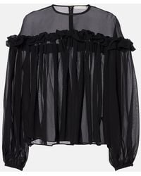 Ulla Johnson - Blouse Peggy En Soie - Lyst