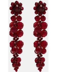 Simone Rocha - Drip Crystal-Embellished Drop Earrings - Lyst