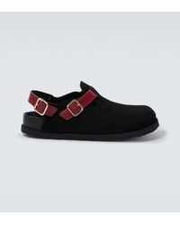 Birkenstock - Tokio Cazador Suede Clogs - Lyst