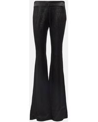 Ann Demeulemeester - Low-rise Flared Pants - Lyst