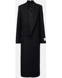 Victoria Beckham - Single-Breasted Wool-Blend Coat - Lyst