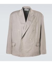 Our Legacy - Halt Double-Breasted Blazer - Lyst