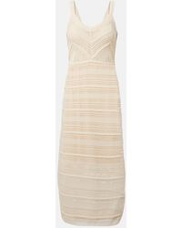 Zimmermann - Lucky Knitted Midi Dress - Lyst