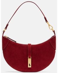 Polo Ralph Lauren - Bolso Al Hombro Polo Id Mini De Ante - Lyst