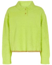 Jacquemus - Pullover Le Polo Neve Mit Polokragen - Lyst