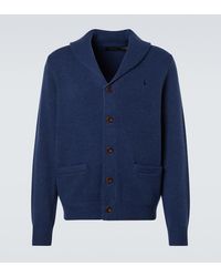 Polo Ralph Lauren - Wool And Cashmere Cardigan - Lyst
