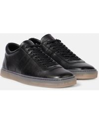 Lemaire - Linoleum Leather Low-Top Sneakers - Lyst
