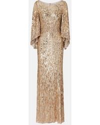 Jenny Packham - Robe Ines Mit Pailletten - Lyst