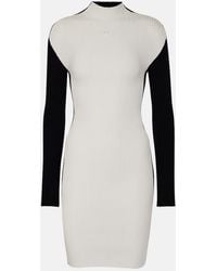 Courreges - Vestido Corto Color Block - Lyst