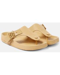 Loewe - Leather Ease Sandals - Lyst