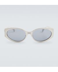 Versace - Medusa Oval Sunglasses - Lyst