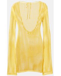 Bananhot - Serena Crochet Minidress - Lyst
