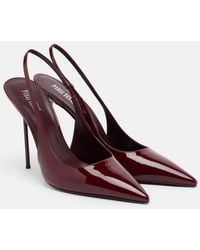 Paris Texas - Lidia Patent Leather Slingback Pumps - Lyst