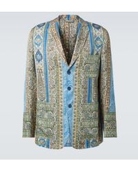 Etro - Partially-Lined Blazer With Three Patch Pockets - Lyst