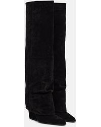 Paris Texas - Jane 100 Suede Knee-High Boots - Lyst
