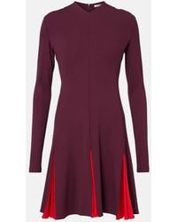 Ferragamo - Jersey Minidress - Lyst
