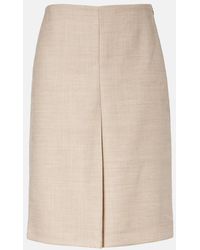 JOSEPH - Duggan Virgin Wool Midi Skirt - Lyst