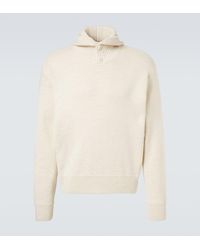Lemaire - Hooded Alpaca And Wool-Blend Sweater - Lyst