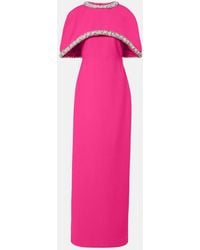 Jonathan Simkhai - Briella Embellished Crepe Gown - Lyst