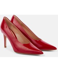 Gianvito Rossi - Robbie 85 Patent Leather Pumps - Lyst