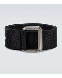 Balenciaga Army Fabric Belt - Black