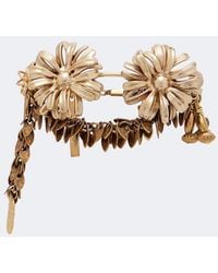 Dries Van Noten - Floral Embellished Bracelet - Lyst