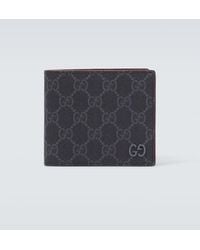 Gucci - GG Supreme Canvas Wallet - Lyst