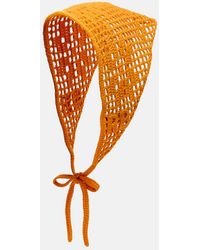 Ruslan Baginskiy - Crochet Cotton Scarf - Lyst