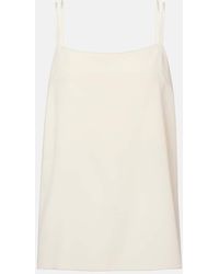 Max Mara - Top Lencero Lencero Kansas En Mezcla De Seda - Lyst