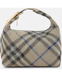 Burberry - Medium Jacquard Duffel Bag - Lyst