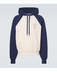 Ami Paris - Ami De Cour Cotton Hoodie - Lyst