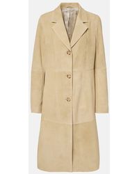 TOTEME - Mantel Aus Veloursleder - Lyst