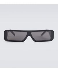 Rick Owens - Occhiali Da Sole Gethsemane Rettangolari - Lyst