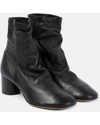 Isabel Marant - Laeden Leather Ankle Boots - Lyst