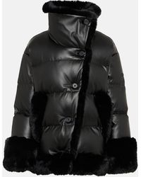 Goldbergh - Daunenjacke Solange Mit Faux Fur - Lyst