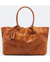 Zimmermann - Cloud 91 Leather And Suede Shopper - Lyst